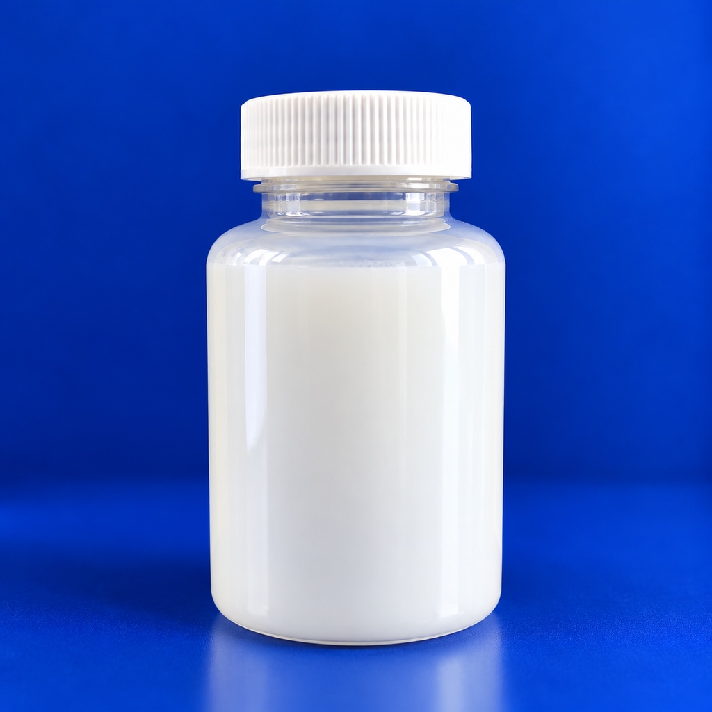 SBR Latex for Top Coating sample bottle