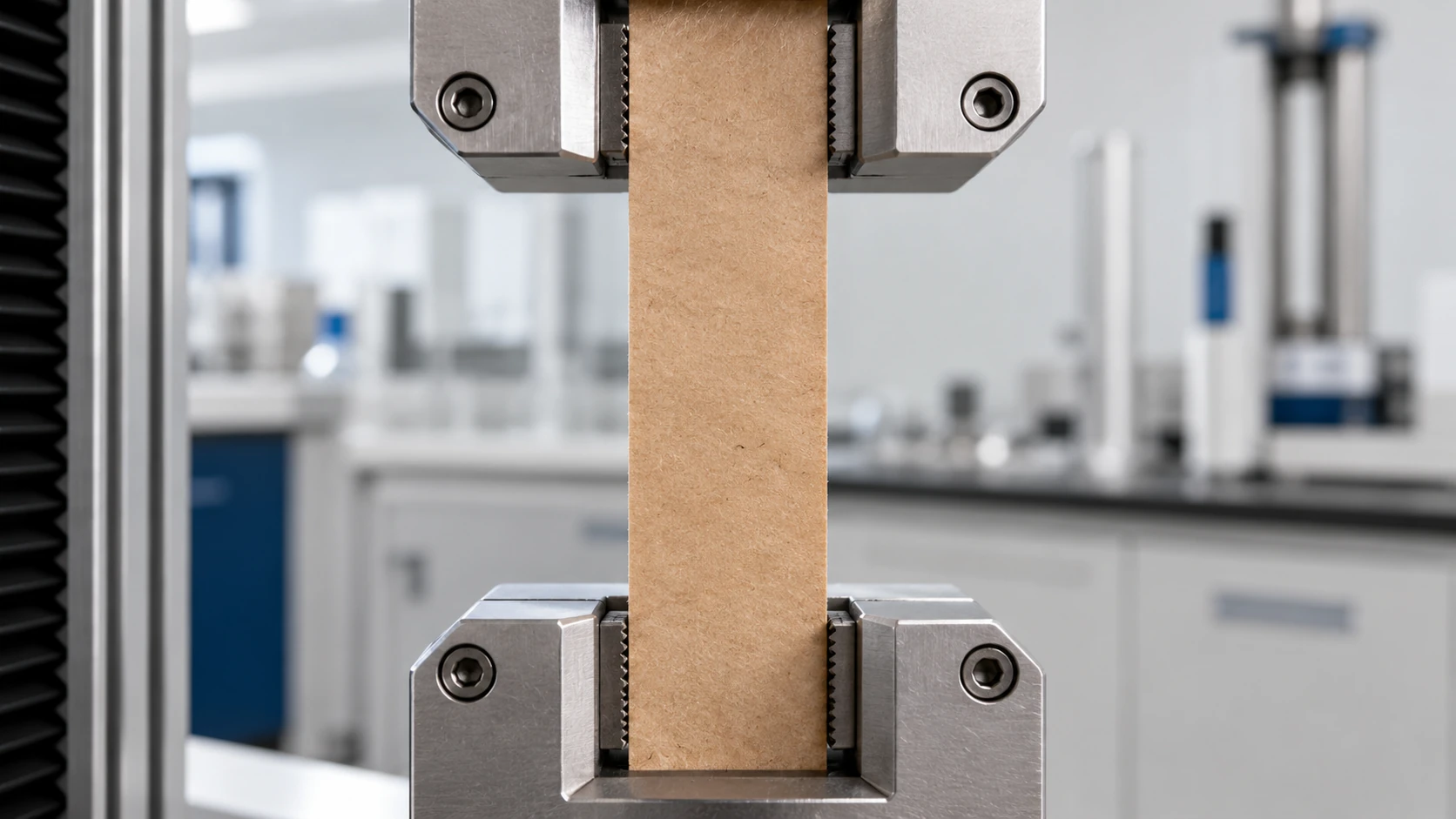 Paper tensile strength testing for paper strength agents